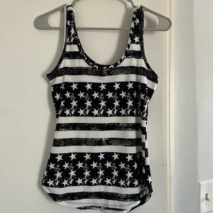 American Flag Tank Top